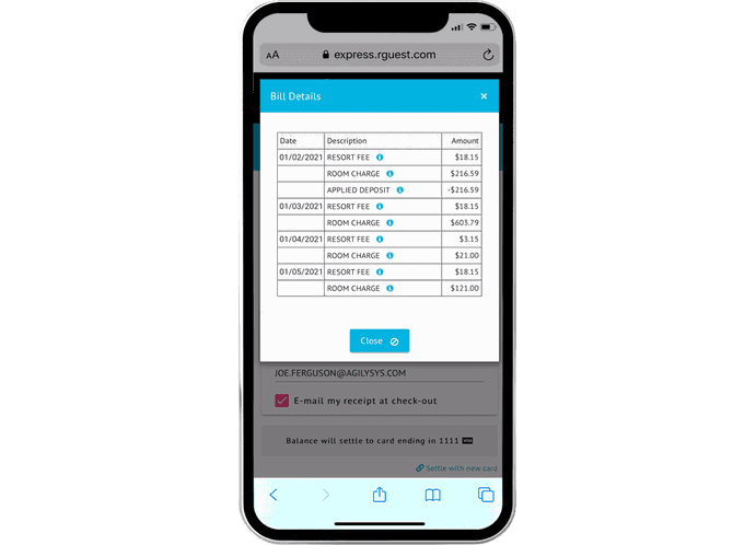 Mobile Self-Service