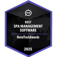 2025 Best Spa Management Software HotelTechAwards  Book4Time For Luxury Hotels and Resorts
