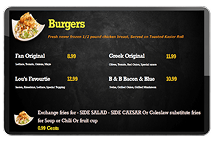Dynamic Menu<br />Display