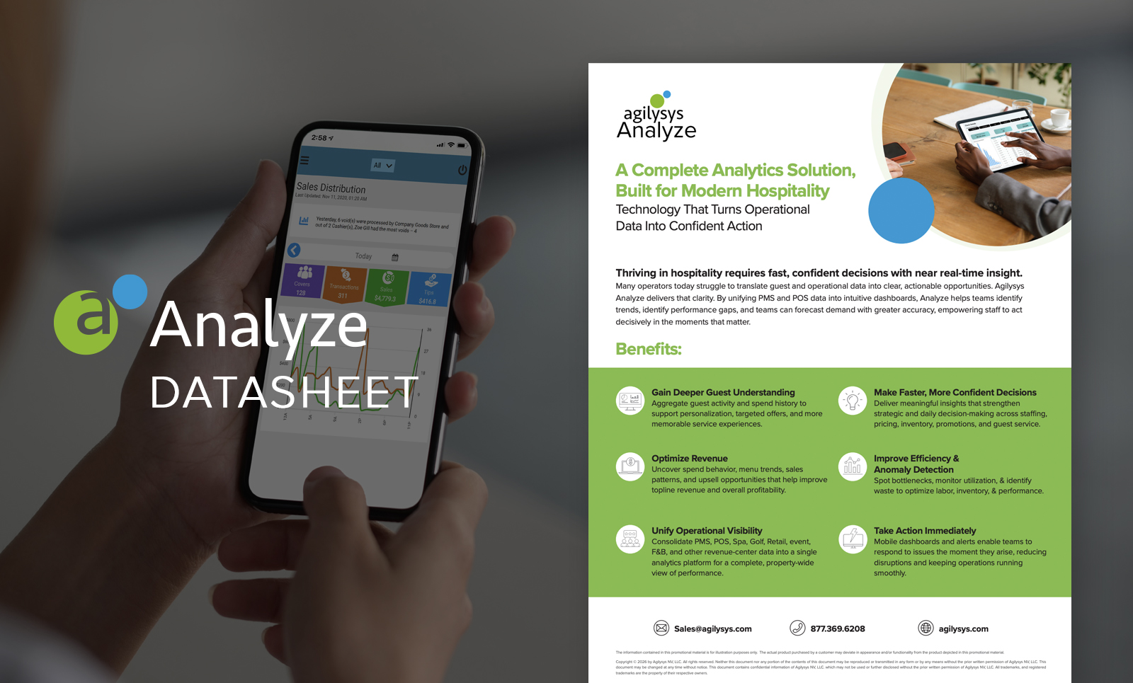 Analyze Brochure: On-demand Business Intelligence