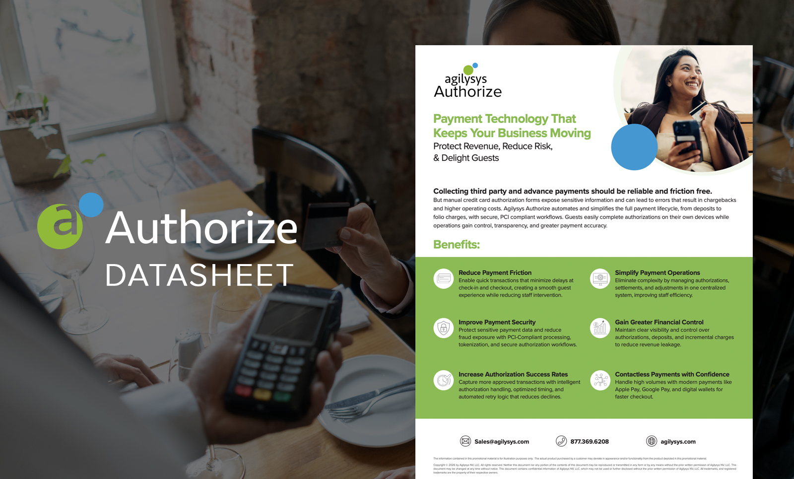 Authorize Product Overview: Leverage your PMS and POS Data