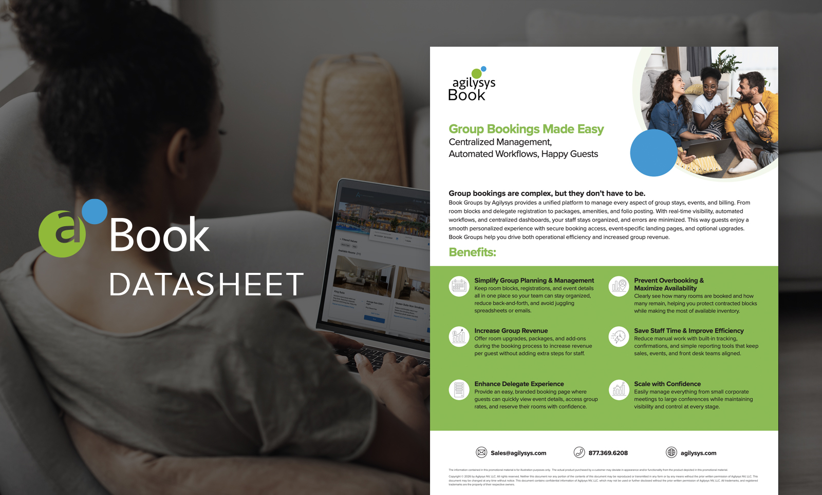 Book Groups Brochure: Simplify Group Management & Drive Increased Revenue