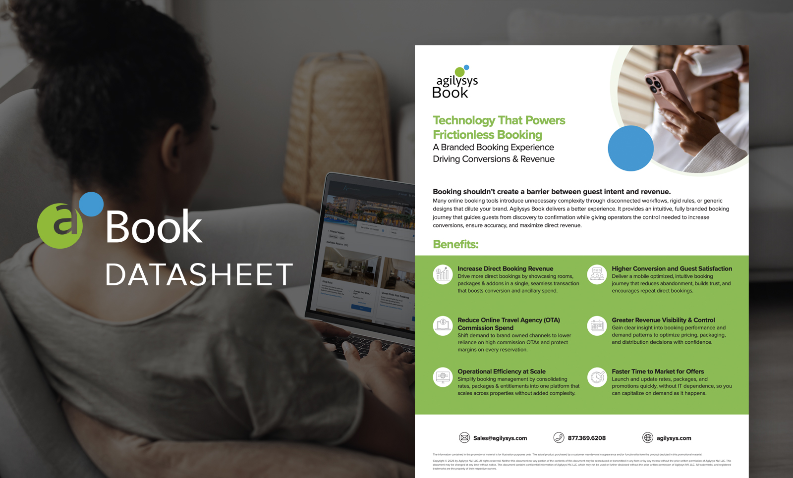 Book Brochure - Increase Direct Bookings Revenue