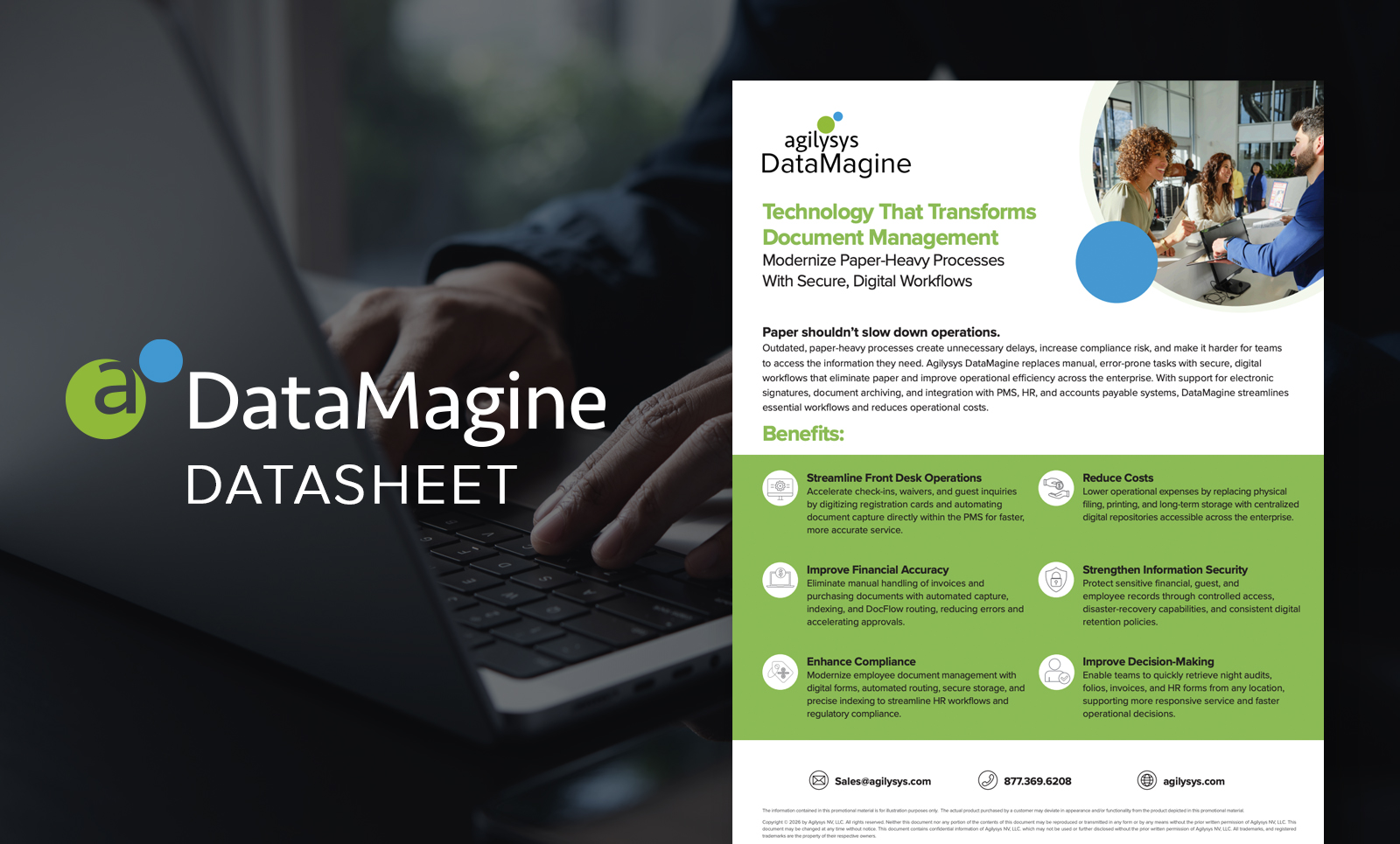 DataMagine Modules Brochure: A Complete Document Management Solution Suite