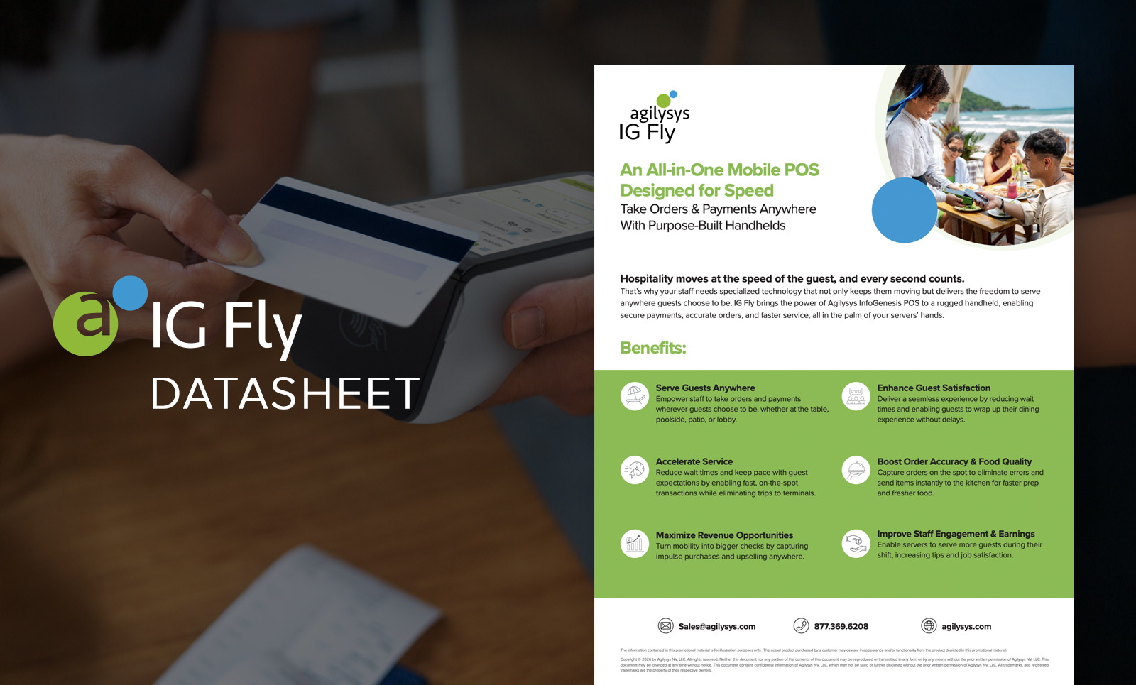 IG Fly Brochure: The Full-Featured Mobile POS and Payment
