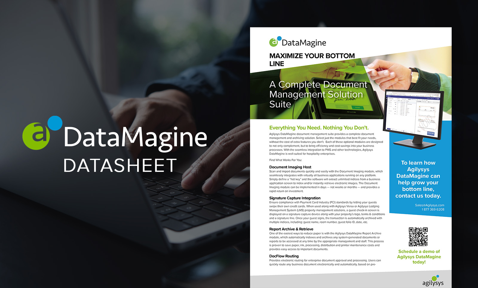 DataMagine Brochure: Document Management Software That Eliminates Waste