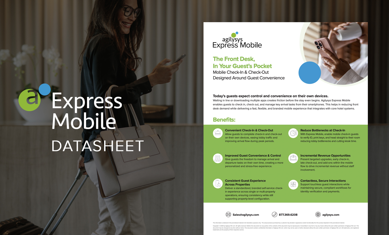 Express Mobile Brochure - Mobile Check-In, Room Keys & Check- Out