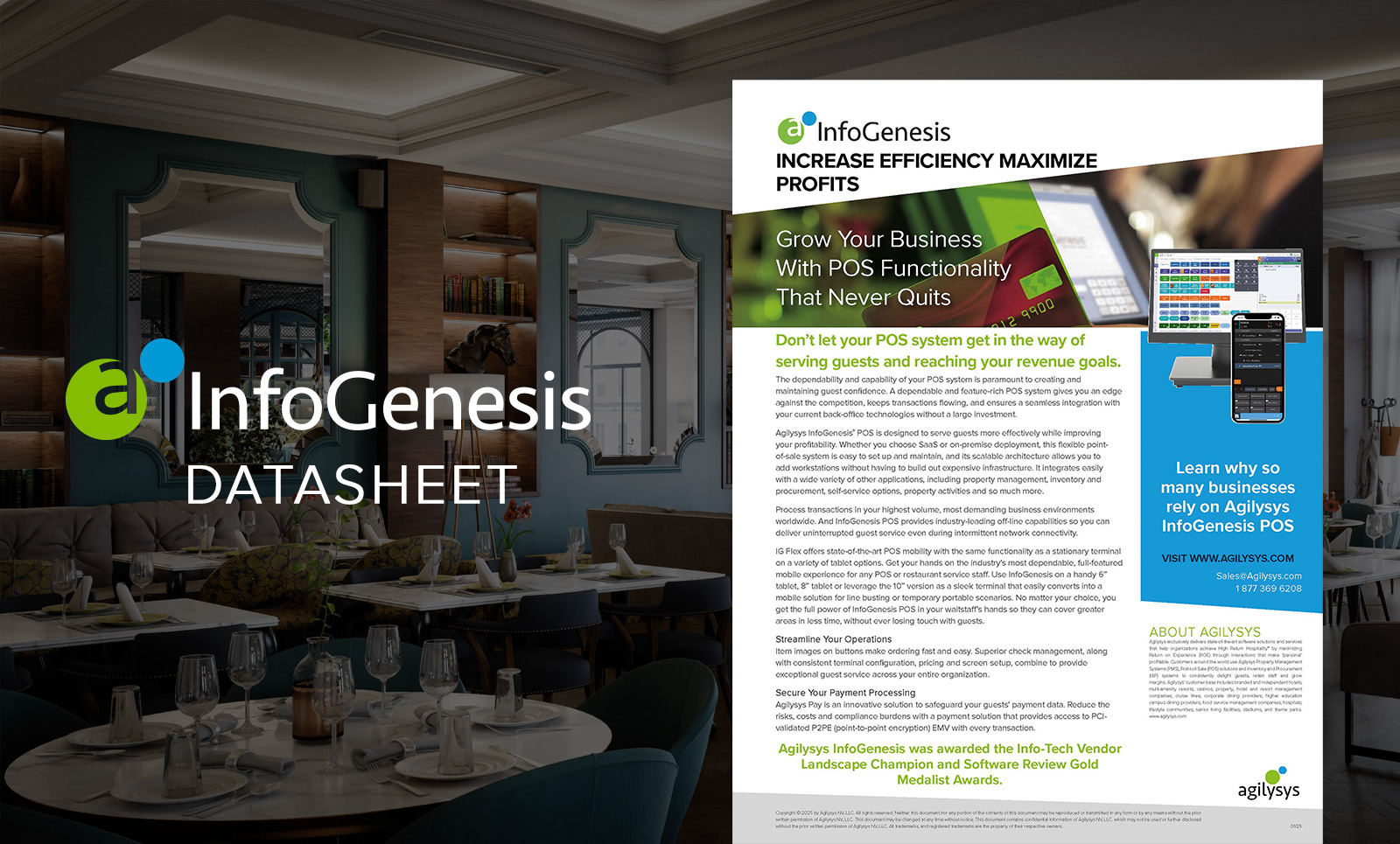 InfoGenesis: Omnichannel Enterprise Grade POS Platform