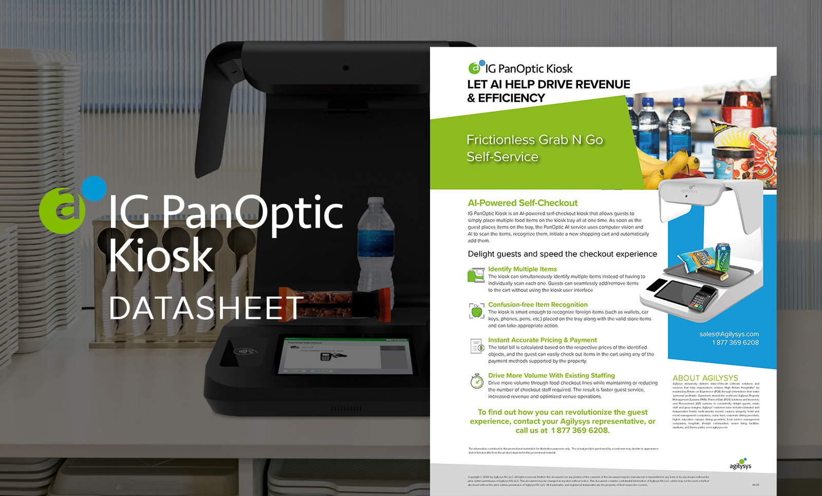 IG PanOptic Kiosk Brochure: Let AI Help Drive Revenue and Efficiency 