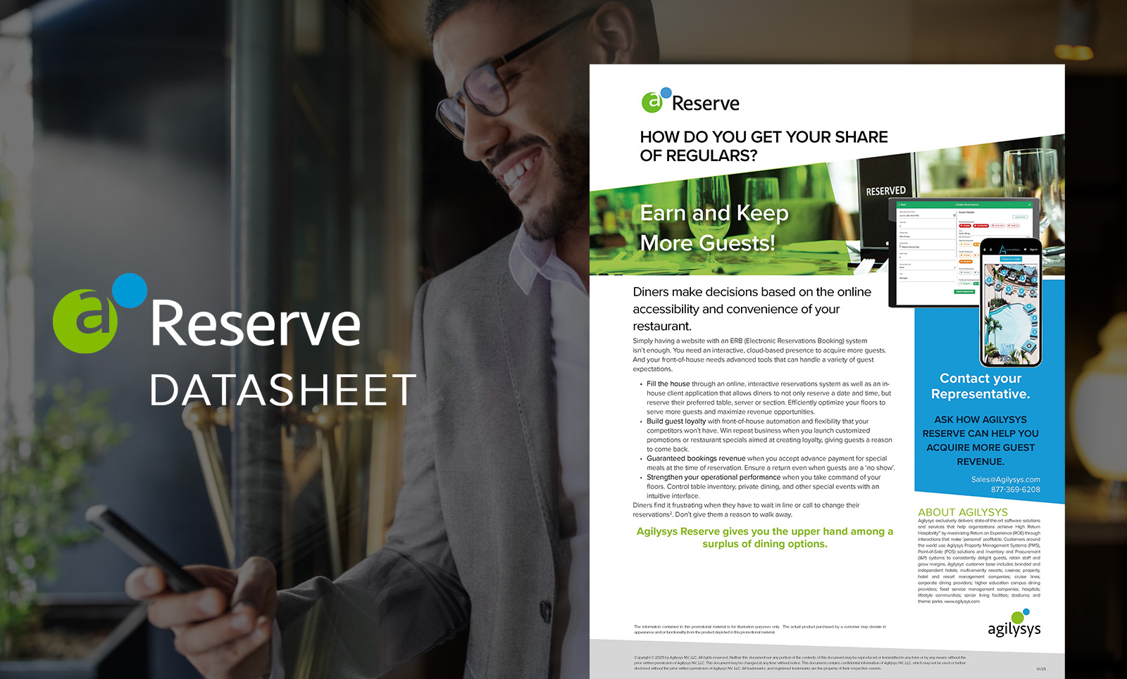 Reserve Brochure: Earn and Keep More Guests