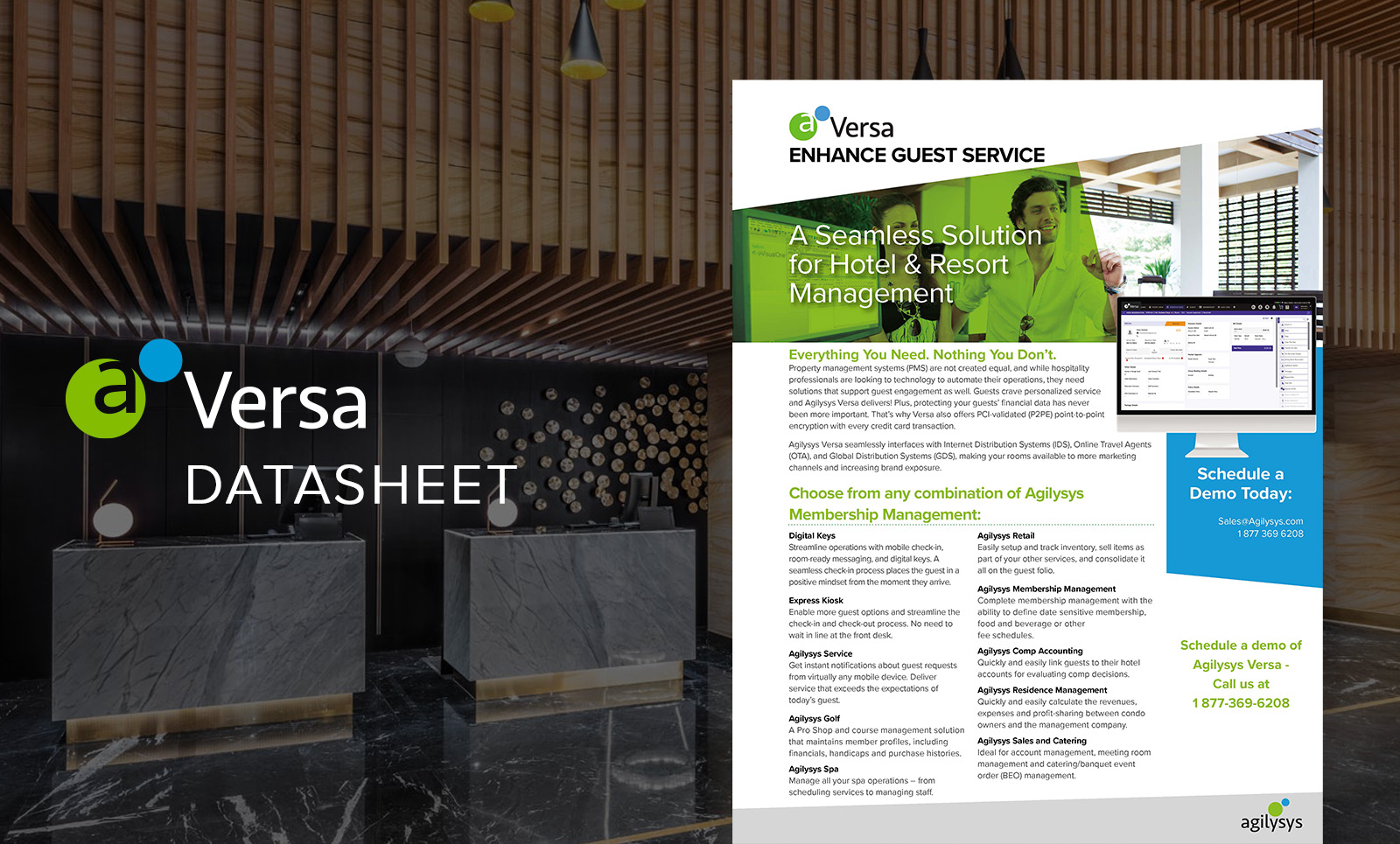 Versa PMS Brochure: Seamless Hotel and Resort Management Software
